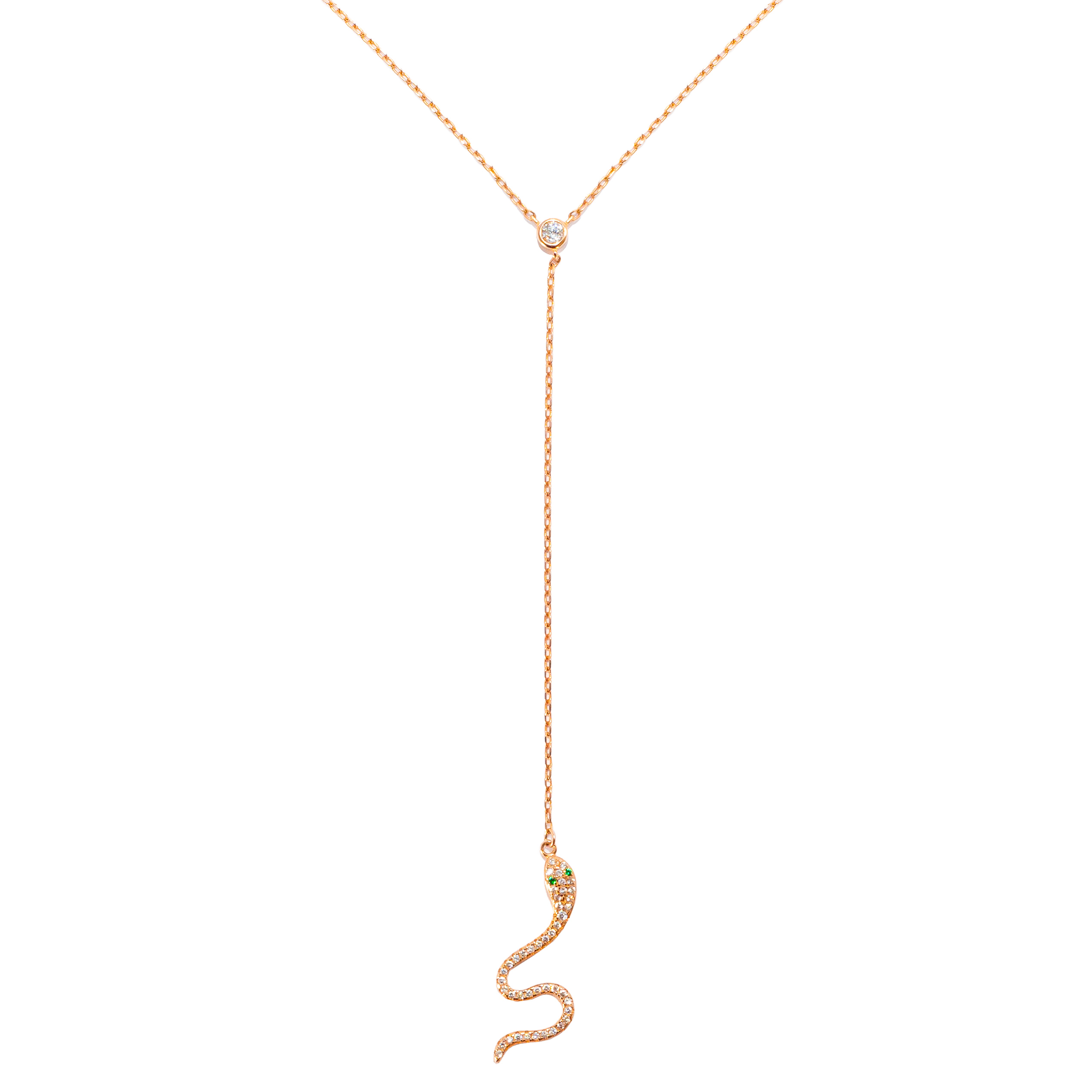 “Snake” Kolye Ucu ve Zincir